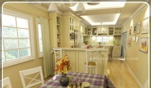 3 D perspective ห้องครัว ตกแต่งภายในอาคารพาณิชย์