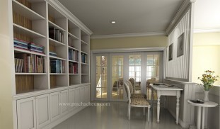 3 D perspective ตกแต่งภายในอาคารพาณิชย์