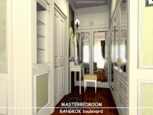 3 D Perspective ตกแต่งภายใน เฟอร์นิเจอร์บิ้วอิน