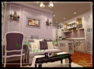 3 D Perspective ตกแต่งภายใน ตกแต่งภายใน คอนโดลุมพินี วิลล์ พิบูลสงคราม-ริเวอร์วิว