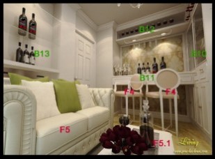 ตกแต่งภายในคอนโดLPN riverside rama3