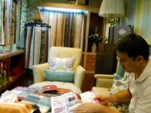 ช่างเอ้ คัดเลือกผ้าบุงานเฟอร์นิเจอร์ 12