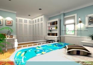 ตกแต่งภายใน บ้าน  เฟอร์นิเจอร์บิ้วอิน