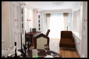 3 D Perspective ตกแต่งภายใน ตกแต่งภายใน อาคารพาณิชย์