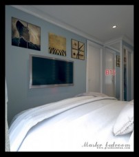ห้องนอน ตกแต่งภายในปาร์คแลนด์ คอนโด ตกแต่งภายในปาร์คแลนด์ คอนโด